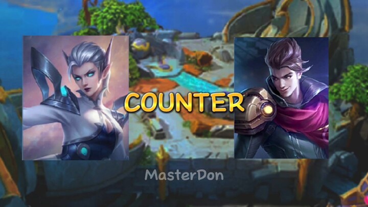 MOBILE LEGENDS HERO COUNTER #ml #mlbb #mobilelegends