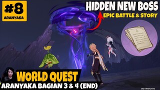 "8" Bikin Merinding !!! Hidden NEW BOSS "MARANA" Quest Aranyaka Bagian 3 & 4 - Genshin  Impact v3.0