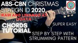 ABS-CBN Christmas Station ID 2020 "Ikaw Ang Liwanag At Ligaya" Chords (Guitar Tutorial)