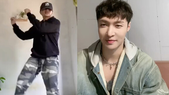 【Trương Nghệ Hưng】Một video cập nhật trên TikTok: Thử thách quay cùng nhau bài hát "RB2U" 【240222】