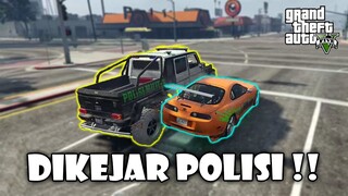 KEJAR KEJARAN SAMA POLIS! !! SKYLINE MELEDAK !! SUPRA MELEDAK !! - GTA V ROLEPLAY - PART 1