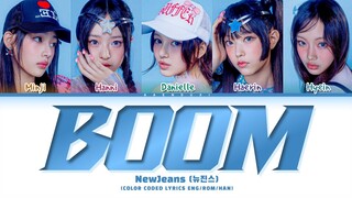 [AI COVER] Newjeans 'Boom' Lyrics (Color Coded Lyrics)