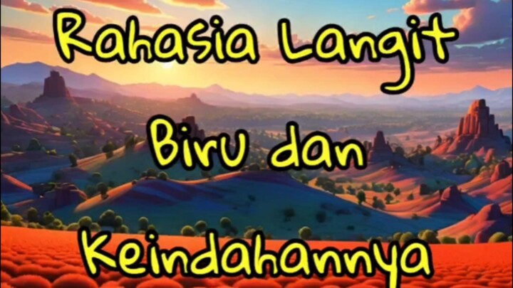 Rahasia Langit Biru dan Keindahannya