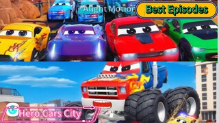 Hero Cars City Best Compilation (Episode 12)