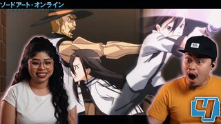 KIRITO ENTERS GUN GALE ONLINE! Sword Art Online Season 2 Episode 4 Reaction