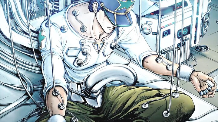 "Ngay cả Star Platinum bất khả chiến bại cũng sẽ biểu lộ biểu cảm này..."