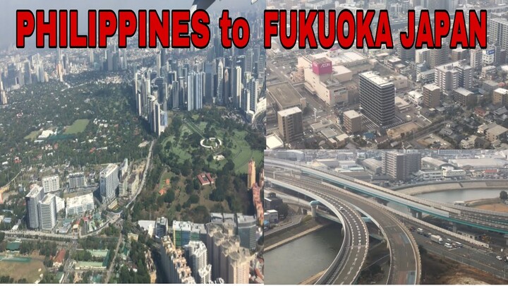 NAIA TERMINAL 1 MANILA - FUKUOKA TERMINAL 1, FUKUOKA JAPAN 🇯🇵 [ enjoy the view ] #OFW #BiGArLSTV