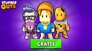 ASSISTA esse Video e GANHE 2 Skins GRÁTIS no Stumble Guys