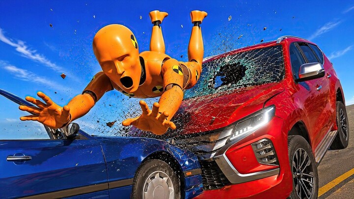 No Seatbelt and Car Crashes #01 BeamNG.Drive