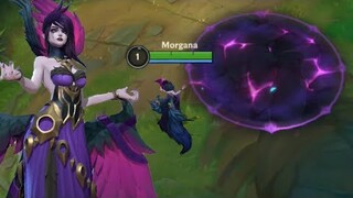 Wild Rift: New Champion Morgana (Mage/Support) Gameplay