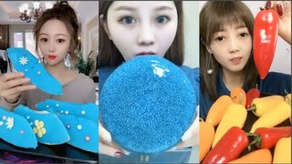 얼음ASMR 바질씨드 얼음먹방 리얼사운드 AMAZING CRUNCHY BASIL SEEDS ICE Eating MUKBANG SATİSFYİNG #68