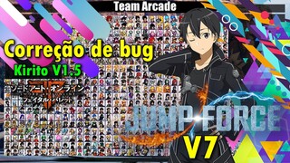 Correção de bug do Kirito V1.5 (Patch de chars 2 - Jump Force Mugen V7)