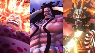 One Piece Pirate Warriors 4 - ALL ENDINGS (Kaido & Dragon, Big Mom, True Final)