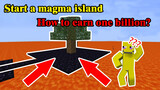 [Game]Earn one hundred million in Minecraft when surrounded by magma