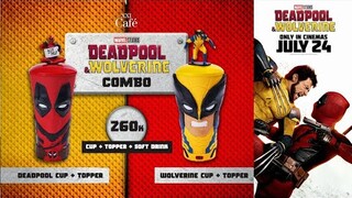 CUP DAN TOPPER DEADPOOL & WOLVERINE UDAH BISA KAMU KOLEKSI! BURUAN KE XXI SEKARANG!