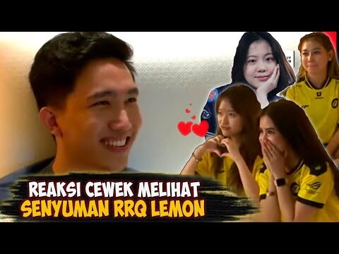 REAKSI CEWEK ESPORT MELIHAT SENYUMAN LEMON|| AUTO MELELEH!!