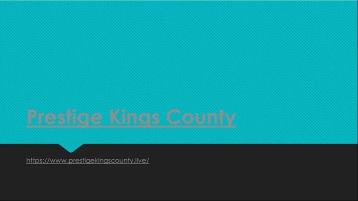 Prestige Kings County: Where Convenience Meets Luxury in Rajapura, South Bangalore