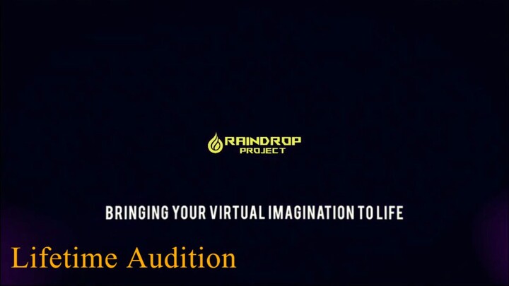 RainDrop Project VTuber Audition | Promo Video