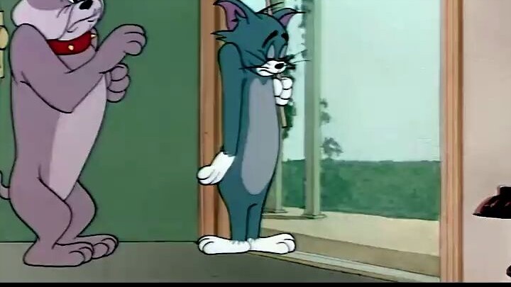 สไปค์และทอมต่างใช้ทักษะเฉพาะของตัวเองเพื่อหลีกเลี่ยงการถูกไล่ออกจากบ้าน #แมวกับหนู#แอนิเมชั่นในวัยเด