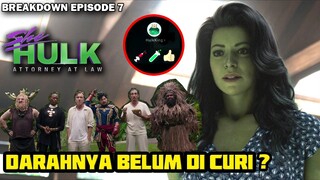 DARAHNYA SHE HULK UDAH DIAMBIL ? BUAT APA SUNTIKAN VIBRANIUM ? SHE HULK EPISODE 7