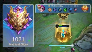 Nana Gajah Gendong Tim di Mythical Glory 1000 Point!! Gameplay Nana 2023 - Mobile Legends