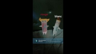 rouge et blanc