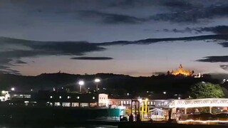 vibesnya kerasa banget, suasanya mudik ke Lampung malam hari🤩😁