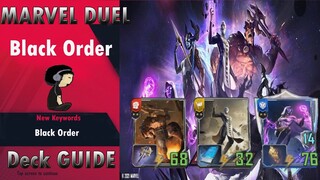 [MARVEL DUEL]  Black Order Deck Guide