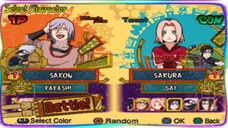 SAKON VS SAKURA KECIL - NARUTO ULTIMATE NINJA 5 ANDROID GAMEPLAY