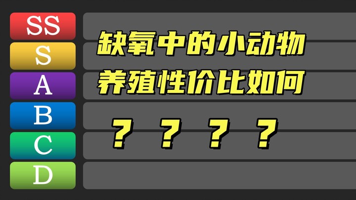 【Thiếu Oxy】Bảng Xếp Hạng Hiệu Quả Kinh Tế Khi Nuôi Thú Cưng Nhỏ