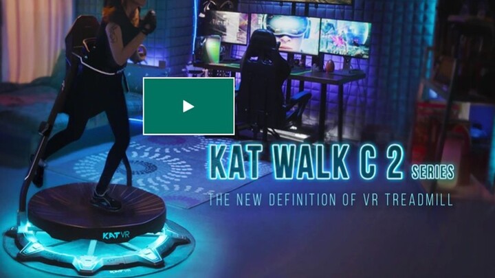 Kickstarter Million Dollar Crowdfunding Project | KAT Walk C2, VR Gaming Treadmill for Gamers