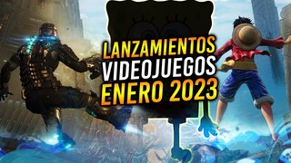 LOS VIDEOJUEGOS TOP de ENERO 2023: One Piece Odyssey , Dead Space, Bob Esponja...