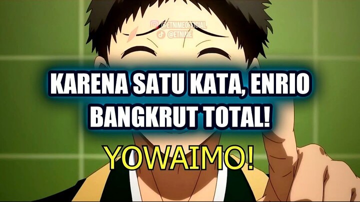 🤯 GARA-GARA SATU KATA, ENRIO BANGKRUT TOTAL