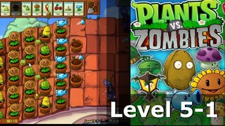 Plants Vs Zombies - Stage 5-1