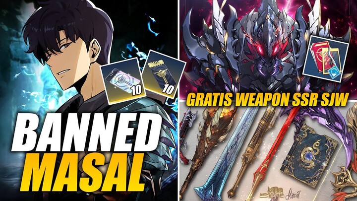 *FREE 20 TICKET & WEAPON SSR* Udah 2 Hari Netmarble Banned Player Tanpa Sebab | Solo Leveling: ARISE