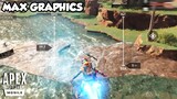 Max Graphics in KINGS CANYON is AMAZING!! Feels Like PC Version!? - Apex Legends Mobile