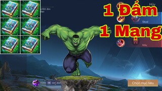 LIÊN QUÂN : Skud Trứng Cút Lên Build Đồ Này Hóa Hulk Hung Hăng 1 Đấm Có 1 Mạng