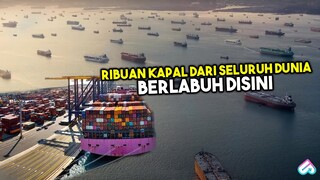 SAKING RAMAINYA, KAPAL KELUAR MASUK 24 JAM NON-STOP! Inilah 10 Pelabuhan Tersibuk di Dunia