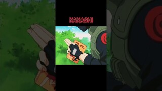 Kakashi & Naruto doing the thousand years of death technique