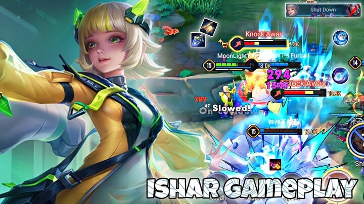 Ishar Hack Puppeteer Mid Lane Pro Gameplay | Arena of Valor Liên Quân mobile CoT