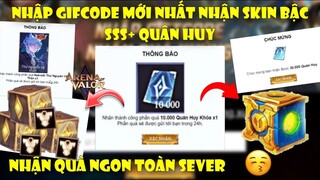 GiftCode Liên Quân | Nhập CODE Mới Nhất Nhận Quân Huy Và Skin Trang Phục Hiếm Free Cực Hấp Dẫn