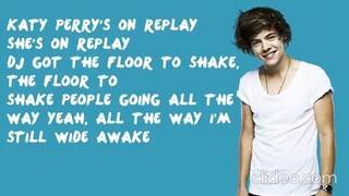 Up All Night - One Direction (slowed+reverb+lyrics)