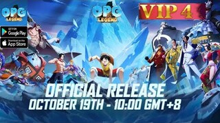 OPG Legend M Global Gameplay VIP4 - One Piece RPG Game Android iOS