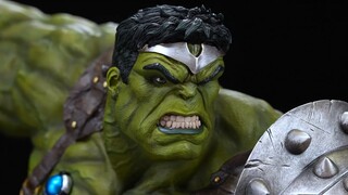 Seorang "Raja Hijau"! Barang keras dengan pria tangguh Hulk Incredible Hulk [Koleksi Model BQ] Ulasa