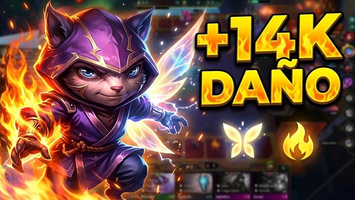 ¿KENNEN ESTÁ ROTO? 🔥 Hadas + Infierno | TFT Set 18