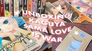 UNBOXING KAGUYA SAMA LOVE IS WAR + organizing my shelf, mini collection