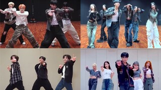Sixth-generation rookie singer Jungkook and his seniors take on a dance challenge ✨✨🥰