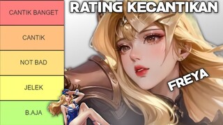 Review Dan Rating Kecantikan Hero Freya Mlbb