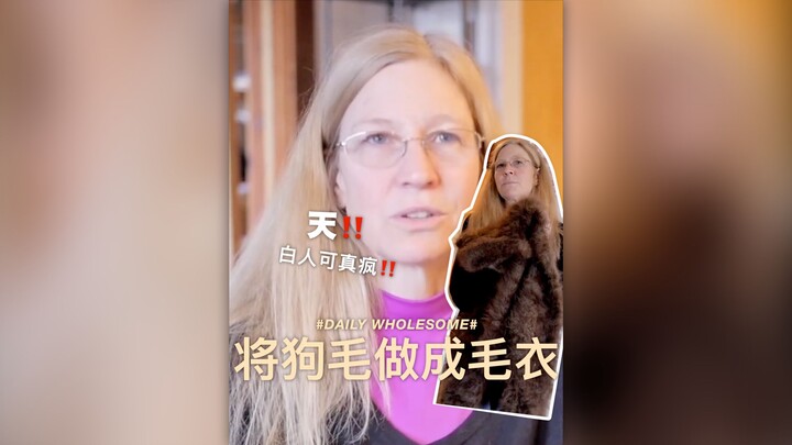 My dog sheds so much fur every time it’s molting—might as well turn it into a sweater! 😍