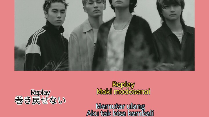 REPLAY -DISH// Lirik kanji/romanji Sub Indonesia